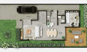 Imagem 7: Casa de condomínio sobrado para venda com 177 metros quadrados com 4 quartos