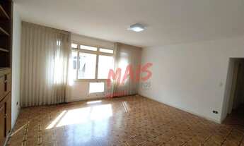 Imagem 3: Apartamento de frente, com 2 dormitórios, 135 m² - venda ou aluguel - Gonzaga - Santos/SP