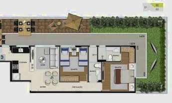 Imagem: Apartamento Garden à venda, 2 quartos