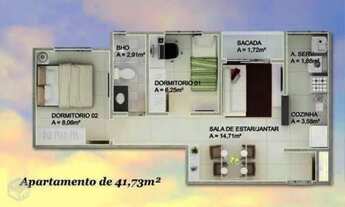 Imagem: Apartamento 2/4 R$1300,00