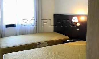 Imagem 5: Flat totalmente mobiliado em Moema, próximo a Av. Ibirapuera e ao Metrô Moema. Consulte-no