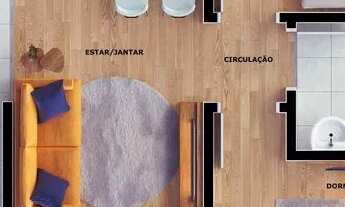 Imagem 7: Apartamento de 2 dormitórios com sacada