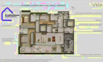 Imagem 2: Cobertura com 3 dormitórios à venda, 341 m² por R$ 10.230.000 - Itaim Bibi - São Paulo/SP