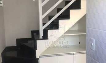 Imagem 2: Cobertura com 2 dormitórios para alugar, 83 m² por R$ 2.502,00/mês - Vila Camilópolis - Sa