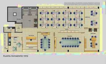 Imagem: Andar Corporativo à venda, 3 vagas, Barro
