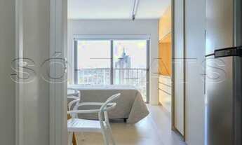 Imagem 2: Residencial Houx Pinheiros, apto estilo studio disponível para locação com 27m² e 1 dormit