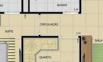 Imagem 5: Lançamento Apto, 59,86m², 02 Qtos.01 suíte,sala,coz. área serv. 01 vg.gar. Bairro Alvorada