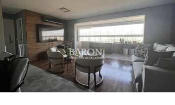 Imagem 3: Apartamento à venda no Brooklin, vista espetacular, andar alto, ensolarado, 128 m², living