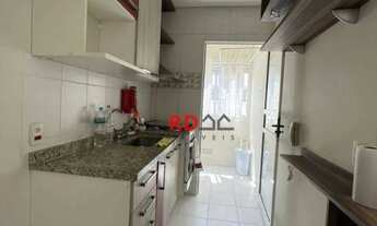 Imagem 2: Apartamento com 2 dormitórios para alugar, 70 m² por R$ 2.905/mês - Parque Santana - Mogi