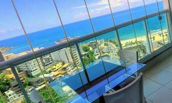 Imagem 5: Aluguel apartamento tipo studio, 47m², VISTA TOTAL MAR, quarto/sala - Rio Vermelho - Salva