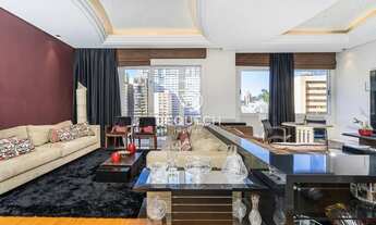 Imagem 3: Apartamento com lareira e churrasqueira no Batel