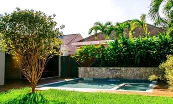 Imagem 5: CASA À VENDA CONDOMÍNIO SANTA MÔNICA JARDINS 6 SUÍTES ALTO PADRÃO DE ACABAMENTO