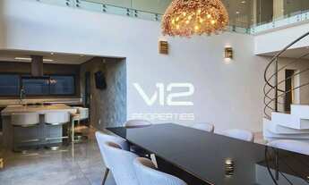 Imagem 7: Casa com 4 suites e lazer estilo Rooftop, 470 m² - Alphaville Lagoa dos Ingleses - Nova Li