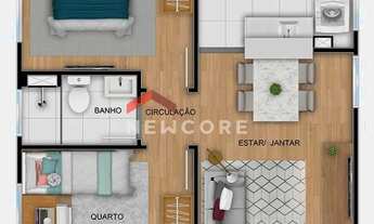 Imagem 3: Apartamento em Rua Dorival Alves Tremura - Residencial Setsul II - São José do Rio Preto/S