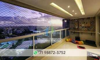 Imagem 6: APARTAMENTO NORTE/SUL ANDAR ALTÍSSIMO 123m² 3 QUARTOS 2 SUÍTES 2 GARAGENS INFRA VENDE PQ B