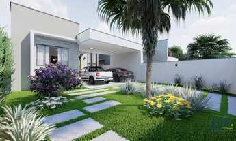 Imagem 1: Casa linear, 3 Quartos, 4 Vagas, 156,00 m², Bairro Shalimar, Lagoa Santa/MG - Cód. 466