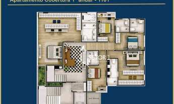 Imagem 2: Cobertura com 5 dormitórios à venda, 350 m² por R$ 3.197.785,00 - Centro - Juiz de Fora/MG
