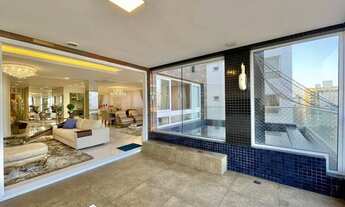 Imagem 3: Piscina privativa com vista para o mar, mobiliado e decorado 4 suítes estuda imóvel de men