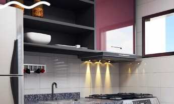 Imagem 2: B128// Casa de condomínio para venda tem 51 metros quadrados com 2 quartos