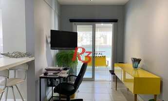 Imagem 4: Apartamento com 1 dormitório à venda, 50 m² - Gonzaga - Santos/SP