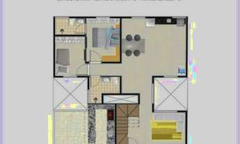 Imagem: COBERTURA DUPLEX 115 M² VAGA DUPLA VILA