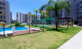 Imagem 2: Apt 2 qtos c/varanda e 2 vagas PRONTO PARA MORAR! 10 min da praia, lazer, elevador, Entr