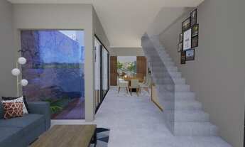 Imagem 1: Excelente sobrado, 3 dorm., 1 suíte, alto padrão, projeto arquitetônico moderno.