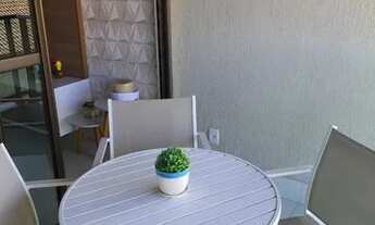 Imagem 7: Flat 2 Quartos em Muro Alto - Polinésia 73m² / 2 qtos / 1 Suíte MOBILIADO