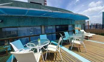 Imagem 6: Cobertura Linear c/ 291m2 em Manaíra, 4 Qtos, Vista frontal do MAR e elevador privativo