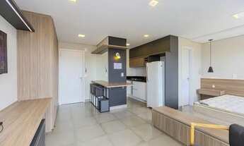 Imagem 4: Apartamento studio para locação, 34m² por R$ 2.000,00 + taxas - Vila Izabel - Curitiba/Pr