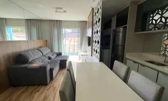 Imagem 3: Locação Anual - Apartamento mobiliado com 2 dormitórios e 1 vaga - Praia Brava