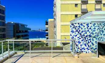Imagem 1: Pé na Areia! Primeira Quadra da Praia do Leblon! Cobertura Duplex com Big Terraço Vista M