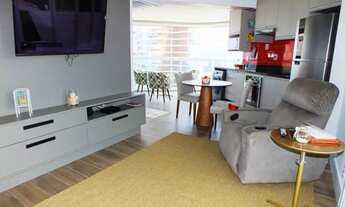 Imagem 4: Estanconfor para alugar com vista ao mar mobiliado 45m² 1 quarto em Pompéia - Santos - SP