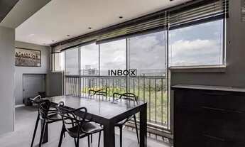 Imagem 4: Apartamento com 60m² de área privativa, mobiliado, 1 dormitório, living, suíte