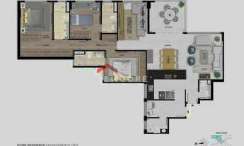 Imagem 4: Apartamento em Rua Oriente - Serra - Belo Horizonte/MG