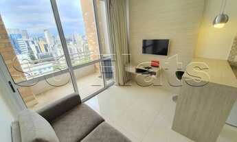 Imagem 3: Flat disponível para locação no Brooklin, contendo 39m² 1 dormitório e 1 vaga de garagem