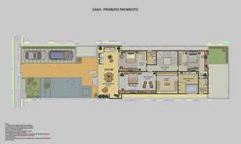 Imagem 3: Casa em condomínio, alto padrão, fase final construção, golfe olímpico, à venda, Barra d