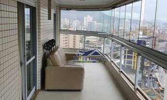 Imagem 2: Apartamento com 3 dormitórios à venda, 127 m² por R$ 750.000,00 - Boqueirão - Praia Grande