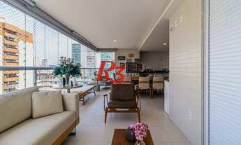 Imagem 4: Apartamento para venda possui 167 metros quadrados com 3 quartos em Boqueirão - Santos - S