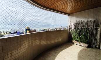 Imagem 5: Apartamento 4 quartos sendo 3 suítes para locação, Cabo Branco. Em andar alto, vista defi