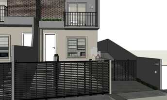 Imagem 1: Sobrado com 3 dormitórios à venda, 129 m² por R$ 400.000,00 - Sítio Cercado - Curitiba/PR