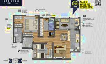 Imagem 6: Apartamento 70m2 - 3 Dorms com Suíte - Maranata Parque Industrial