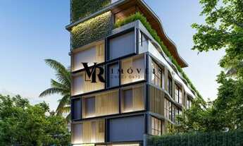 Imagem 3: Apartamento para venda tem 17m2 de área interna e 10m2 de área externa no bessa