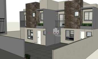 Imagem 1: Sobrado com 3 dormitórios à venda, 91 m² por R$ 380.000,00 - Sítio Cercado - Curitiba/PR