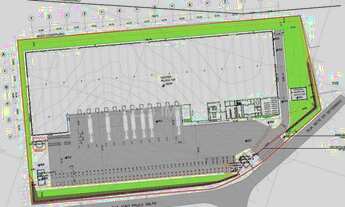 Imagem 2: O imóvel possui 16.692 m² de terreno e 9.088 m² de área construída. Cotia Industrial Park