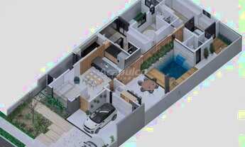 Imagem 4: Casa em Condomínio para aluguel, 3 quartos, 3 suítes, 4 vagas, Parque dos Pinheiros - Nova