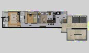 Imagem 4: Apartamento à venda, 2 quartos, 1 suíte, 2 vagas, Santo Agostinho - Belo Horizonte/MG