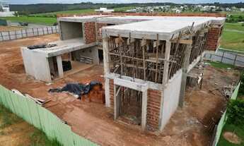 Imagem 4: Casa com massa cinza pronta Alphaville