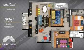 Imagem 2: Torre Santoro Apartamento com 3 dormitórios