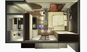 Imagem 6: Studio com 1 dormitório à venda, 25 m² por R$ 465.000,00 - Indianópolis - São Paulo/SP